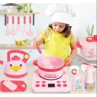 ราคา ชุดพ่อครัว/แม่ครัวตัวจิ๋ว ชุดเครื่องครัวของเล่น (2327124513)