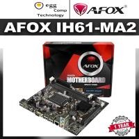 ราคา AFOX IH61-MA2 Intel H61 LGA 1155 DDR3 MicroATX Motherboard INTEL H61M Socket1155 for Core i7 i5 i3 2nd 3rd Gen (56653180576)