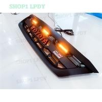 ราคา กระจังหน้า Fortuner 2004 2005 2006 2007 GR [ ดำด้าน ไฟส้ม ] กระจังหน้าแต่ง ฟอร์จูน [ LA ] (47005746266)