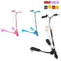 ราคา Scooter 3 Wheel Swing สกู๊ตเตอร์ขาแยก ล้อมีไฟ มีเบรคมือ (408132628)
