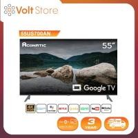 ราคา [2023 New Google TV] Aconatic Google TV 4K HDR รุ่น 55US700AN ขนาด 55 นิ้ว ระบบปฏิบัติการ Google (รับประกัน 3 ปี) (18282914587)