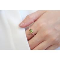 ราคา แหวนเพอริดอท แหวนพลอยเสริมดวง แหวนเงินแท้ S925 ฝังพลอยแท้ by Montra Jewelry (12210696246)