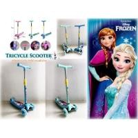 ราคา Tricycle Scooter สกู๊ตเตอร์ขาไถ3ล้อ ลายเจ้าหญิงโฟรเซ่น Frozen (4609910504)