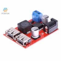 ราคา Pcbfun โมดูลพาวเวอร์ซัพพลาย Dc 9 12 24 36v To 5v 3a Step Down Buck 6-40v Dual Usb Charger (23961907358)