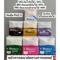 ราคา FLASH SALE Medimask​ แมสทางการแพทย์​ บรรจุ50​ชิ้น/กล่อง (5161545134)