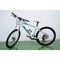 ราคา จักรยานเสือภูเขาญี่ปุ่น - ล้อ 26 นิ้ว - มีเกียร์ - อลูมิเนียม - มีโช๊ค - Disc Brake - Bianchi Kuma 5100 - สีขาว [จักร... (16794077059)