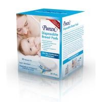 ราคา Pureen เพียวรีน แผ่นซับน้ำนม 30 ชิ้น Disposable Breast Pads (719473118)