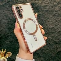 ราคา A2z-Shop Samsung Galaxy Note10 Plus, Note20 Ultra S20 S21 S23 fe Transparent TPU + PC Wireless Charging case Back Cover (25826156858)