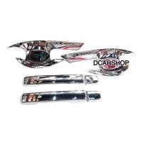 ราคา เบ้ารองมือเปิด+ครอบมือจับ d-max ดีแมกซ์ปี 2012-2018 รุ่น 2 ประตู สีโครเมี่ยมTFP (17404805132)