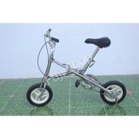 ราคา จักรยานพับได้ญี่ปุ่น - ล้อ 12 นิ้ว - ไม่มีเกียร์ - Bridgestone Transit Compact - สีเงิน [จักรยานมือสอง] (18225529566)