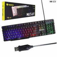 ราคา Nubwo NK-23 Mutant Gaming Keyboard RUBBER DOME/Nubwo NK-36 MARS GAMING KEYBOARD คีย์บอร์ดเกมส์มิ่ง สายUSB (2704291759)