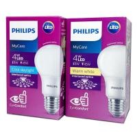 ราคา หลอดไฟ LED 4 วัตต์ Cool Daylight PHILIPS รุ่น LEDBULB 4W E27 (11391277803)
