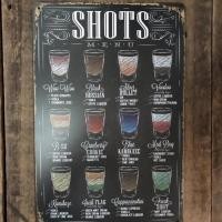 ราคา แผ่นป้ายสังกะสี Shots (1601347818)