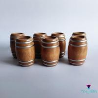 ราคา YosunBin] 1:12 Tiny ไม้ไวน์แดง Miniature ไม้ Keg เบียร์น่ารักและสง่างามออกแบบสําหรับบ้านตุ๊กตาอุปกรณ์ตกแต่งใหม่ (40577828415)