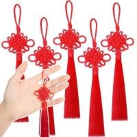 ราคา เครื่องประดับพู่ปมจีนสีแดงสําหรับตกแต่งบ้านของขวัญมงคลแบบดั้งเดิมสําหรับพรเทศกาลฤดูใบไม้ผลิ (56453572134)