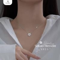 ราคา TM Jewelry✨ สร้อยคอเงินแท้ 92.5% รุ่น Sakura Blossom ดีไซน์ดอกซากุระหวาน มีสไตล์สร้อยคอผู้หญิง สร้อยคอแฟชั่น พร้อมกล่อง (54005572032)