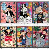ราคา Graffiti Art Alec Monopoly ภาพวาดบน Wall Art Inspiring MONOPOLY DOLLAR โปสเตอร์และพิมพ์ภาพโมเดิร์นตกแต่งบ้าน (53703326904)