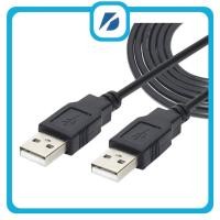ราคา USB A Male To A Male Plug Shielded High Speed 2.0 สีดํา USB to USB Cable Extension 1M Type A USB Patch Cord (47553295006)