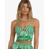 ราคา BILLABONG เสื้อครอปผู้หญิง Womens Colour My Summer Sea Shell Tank Top 254 24B064504-KEL (52255392734)