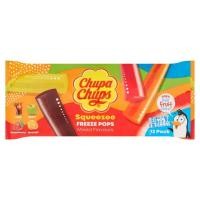 ราคา สินค้ามาใหม่!!! Squeezee Freeze Pops Chupa Chups มี 12 อัน 4 รส น้ำหนัก 540 ml BBF.07/01/25 (25663772337)