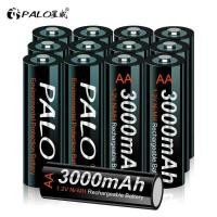 ราคา PALO แบตเตอรี่ชาร์จ 1.2V 3000mAh Ni-MH สำหรับไฟฉาย แบตเตอรี่ AA (48551261736)