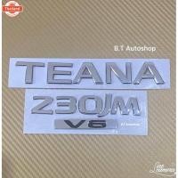 ราคา โลโก้ TEANA 230JM V6 ติดท้าย NISSAN priceต่อชุด 2 ชิ้น (52550164253)