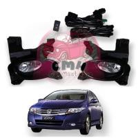 ราคา ไฟ​ตัด​หมอก​ ไฟ​สปอร์ตไลท์​ HONDA​ CITY​ 2009 2010 2011​ ฝาครอบดำเงา ฮอนด้า ซิตี้ (22513188262)