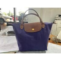 ราคา กระเป๋า longchamp s หูสั้น สีม่วง (5710683275)