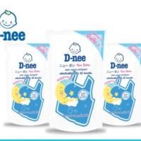 ราคา D-nee Newborn น้ำยาซักผ้าเด็ก กลิ่น Happiness สีน้ำเงิน ชนิดเติม ขนาด 550 มล. (แพ็ค 3ถุง) (9753415188)
