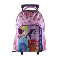 ราคา My Little Pony Trolley Backpack กระเป๋าล้อลากลายโพนี่ PN72 440 (25853480991)