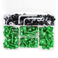 ราคา 195PCS M5 M6 Screws Motorcycle Bolts Screws Fair Bolt For YAMAHA YZF R1 R15 R25 R3 R6 R125 R15 R25 (56305082580)