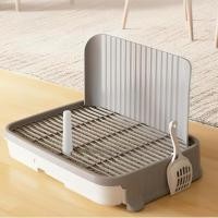 ราคา [Katarina_x] Dogs Pots Toilet Dog -cat -katzen Toilet Portable with Shovel Pet Pee Toilet Pee Pad Holder Training Toilet for Puppies Little Dogs (26992820596)