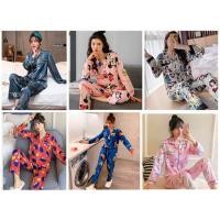 ราคา ชุดนอนผ้าซาติน ผู้ใหญ่ คอปก สุดหรู เซ็ทเสื้อเเขนยาวกางเกงขายาว สวมใส่สบาย ผ้าเย็น ผ้านิ่มไม่เเข็ง No.1023 (10011462227)