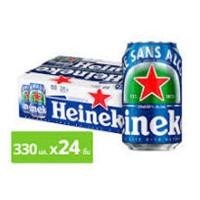 ราคา ไฮเนเก้น 0.0 เครื่องดื่มมอลต์ไม่มีแอลกอฮอล์ 330 มล. x 24 (43161360149)