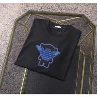 ราคา ของแท้ AJ Armani เสื้อยืดแขนสั้น สีดํา สําหรับผู้ชาย ไซซ์ M-3XL 2022 001262 (20124851613)