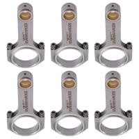 ราคา 6pcs Forged EN24 H-Beam Connecting Rods for Porsche 3.2 carrera 911 3.3 Turbo 5" Maxpeedingrods (52302536331)