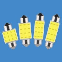 ราคา 2 ชิ้น C5W C10W 12V COB หลอดไฟ Led รถสําหรับป้ายทะเบียน Trunk อ่านไฟ (27153822880)