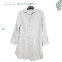 ราคา เสื้อเชิ้ตยาวสีขาวไซส์ L (5439981560)