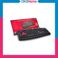 ราคา OKER KB-399 Gaming Keyboard คีย์บอร์ดเกมมิ่ง ปุ่มยาง (7051820245)