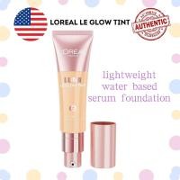 ราคา L'Oreal Paris Lumi Le Glow Skin Tint, Lightweight Water-Based Tinted Serum with Foundation-Like Coverage, Shade 110 Warm (56850747126)