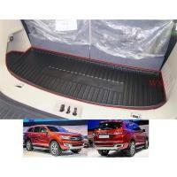 ราคา ถาดวางของท้ายรถ Ford Everest SUV 2015 - 2021 สีดำ ถาดวางของ ถาดท้าย ฟอร์ด เอเวอร์เรส ถาดหลังรถ ถาดยาง ถาดรองกันเปื้อน (22271188734)