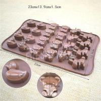 ราคา พิมพ์ซิลิโคน เป็ด หมี กระต่าย พิมพ์วุ้น พิมพ์ซิลิโคนทำขนม เค้ก ช็อกโกแลต ทนร้อน 230องศา Duck Bear Rabbit Silicone Mold (7646239837)