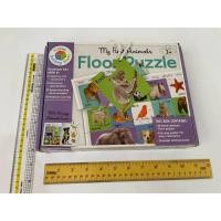 ราคา My first Animals Floor Puzzle จิ๊กซอว์ พร้อมหนังสือและโปสเตอร์ มือสอง (24636085792)