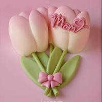 ราคา แม่พิมพ์เค้กมูสทิวลิปฝรั่งเศสซิลิโคนวันแม่ขนมขนมช่อดอกไม้แม่พิมพ์เค้กช็อคโกแลต (48654741511)