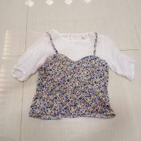ราคา เสื้อมือสองผ้าชีฟองลายดอกไม้ (9470759000)