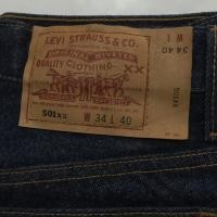 ราคา Levi’s 501xx กระดุม W34 L40 ขากระบอก ของแท้ 100% Made In USA พร้อมส่ง!!!! (1824479552)