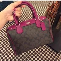 ราคา Coach หมอนมินิ ขอบม่วง (68609769)