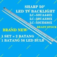 ราคา LC-50UA330X LC-50UA440X LC-50UE630X SHARP 50 INCH LED TV BACKLIGHT LAMP TV 50" 50UA330X 50UE630X 50UA330 (44705034801)