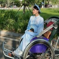 ราคา เสื้อยืดและคอปกผู้หญิง แขนหลวม วัสดุผ้าไหมดิบ 2 ชั้น Viet Phuc Ancient Costume Em Ay (29142250435)