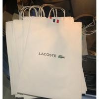 ราคา ถุงกระดาษLacoste แท้ 100 % ไม่ใช่ถุงใส่สินค้าoutletนะคะ เป็นถึงที่ใส่สินค้าออกมาจากช้อปในห้างโดยตรงค่ะมีขนาดเดียวนะคะ (22679829336)